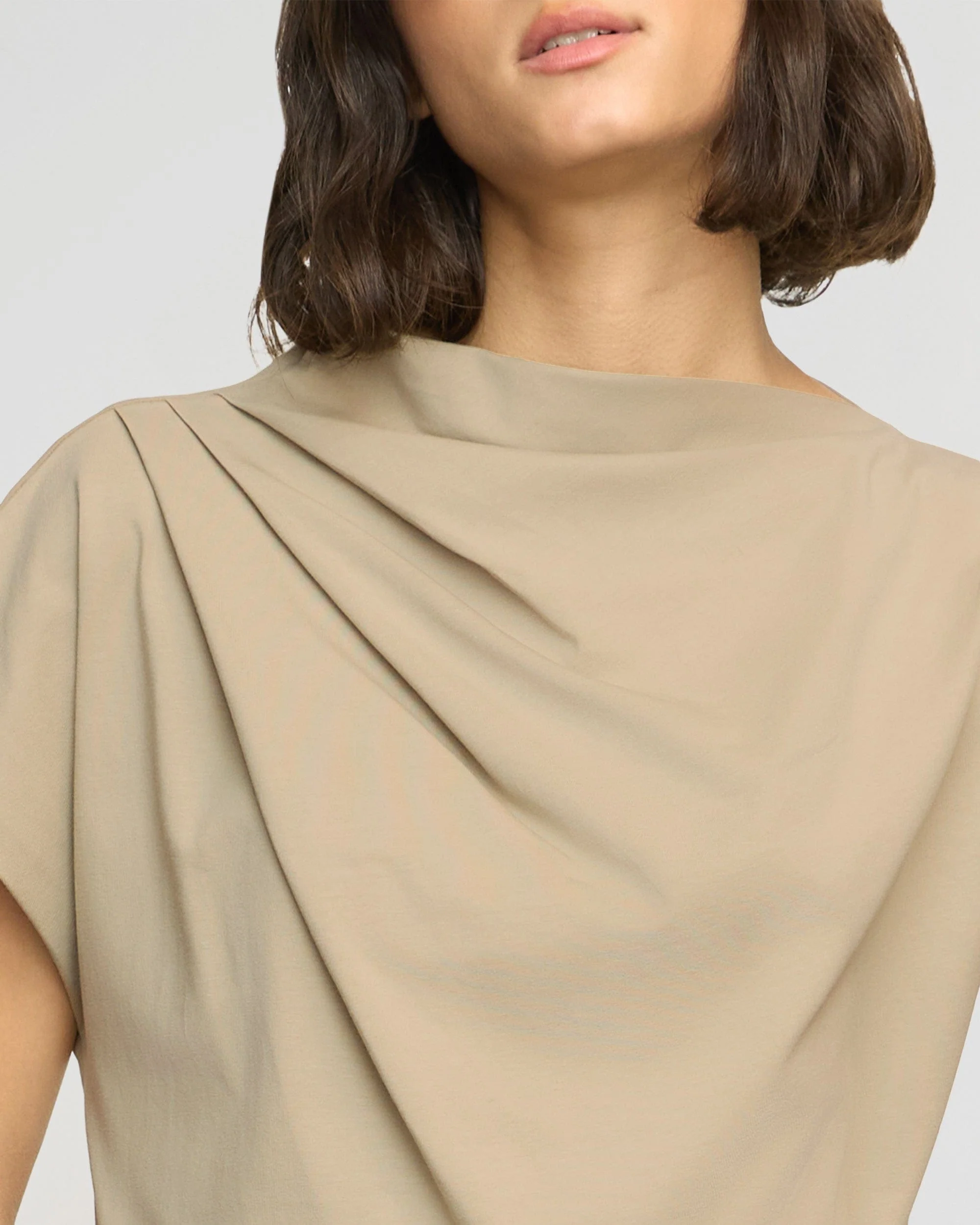 Kenny Asymmetric-Neck Tee
