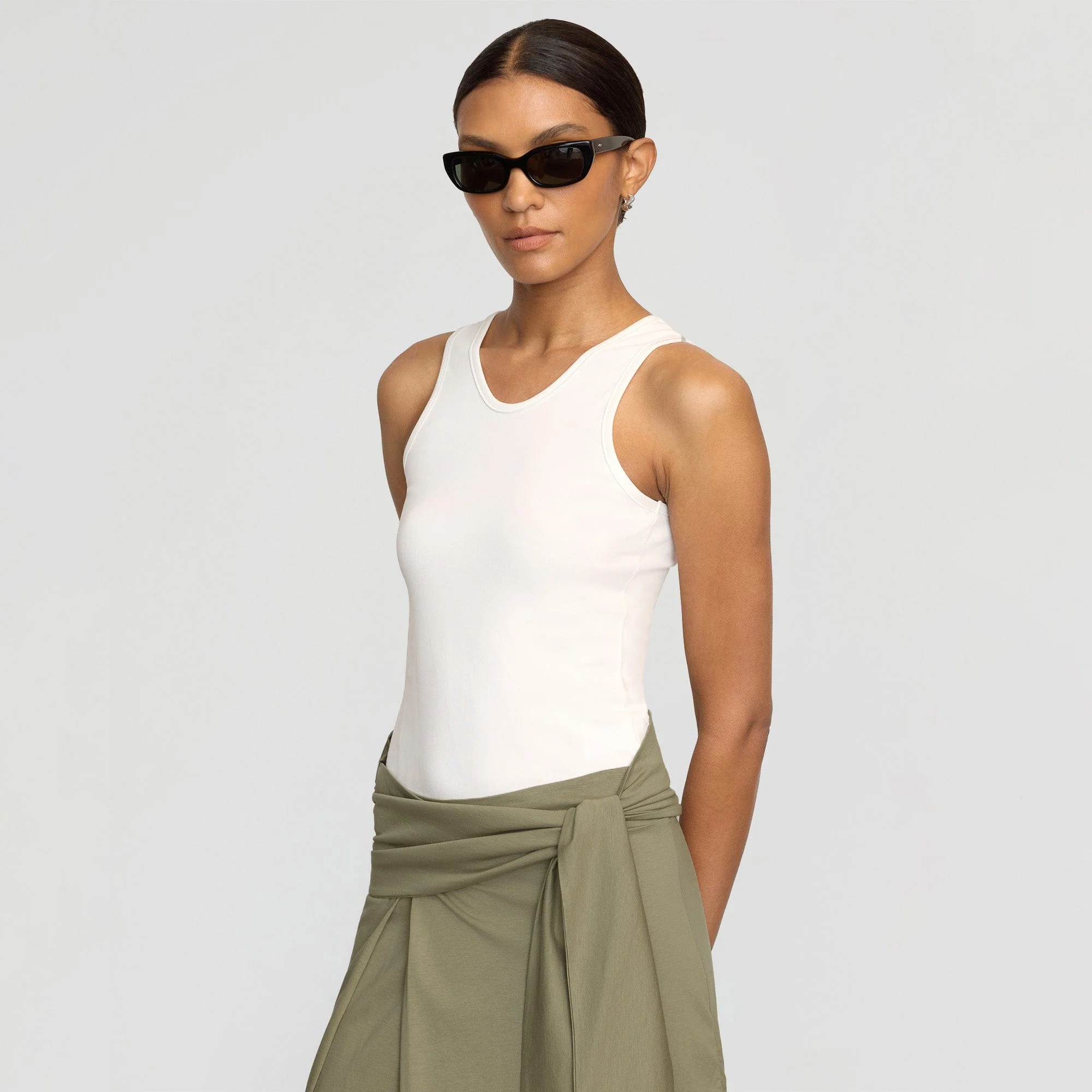 Prithi Scoop-Neck Tank