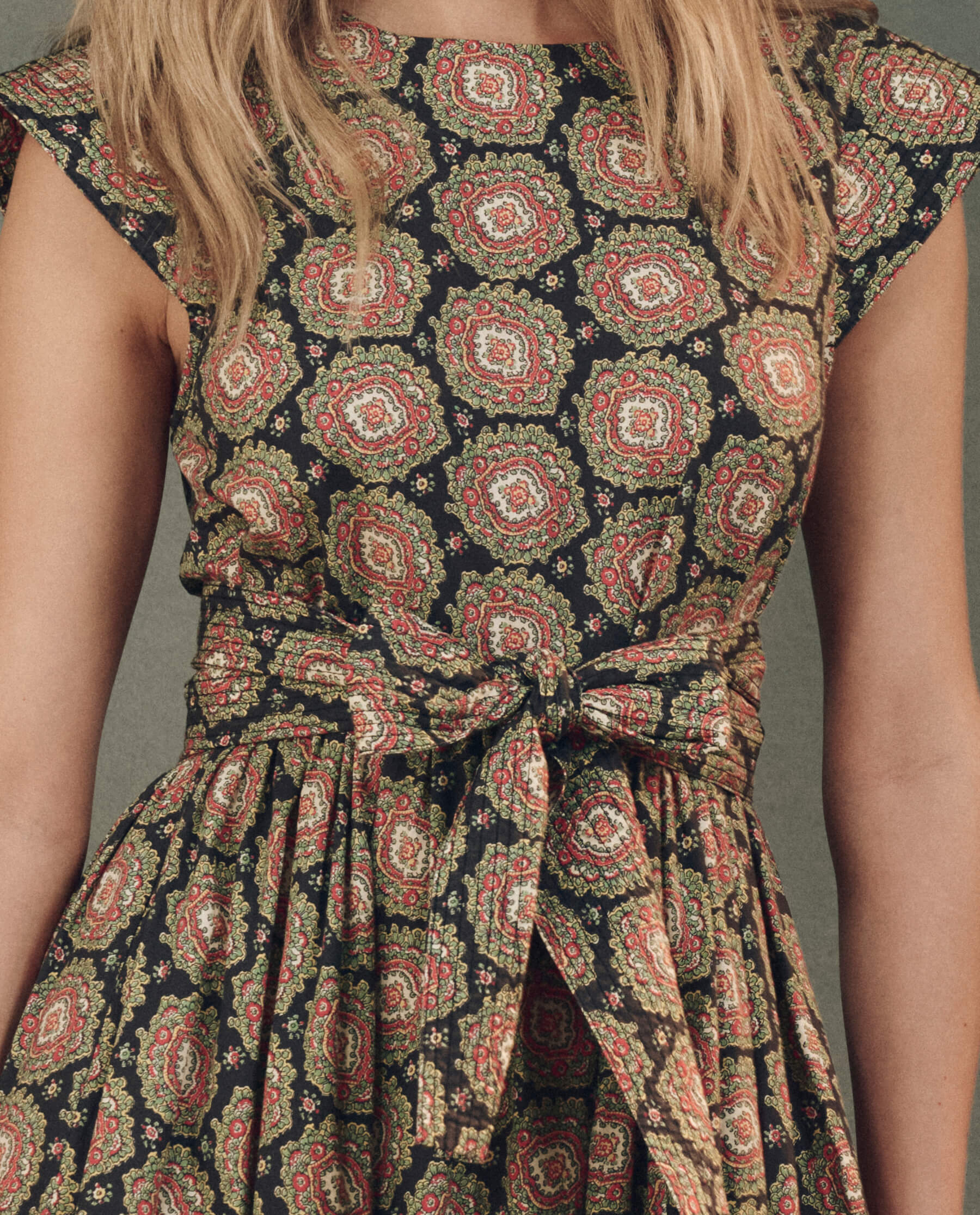 The Tulsa Dress. -- Heirloom Paisley