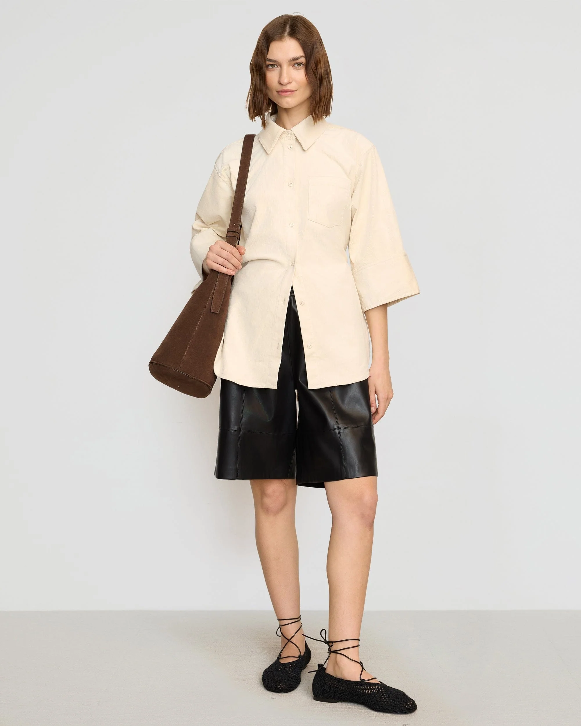 Remi Corduroy Button Shirt