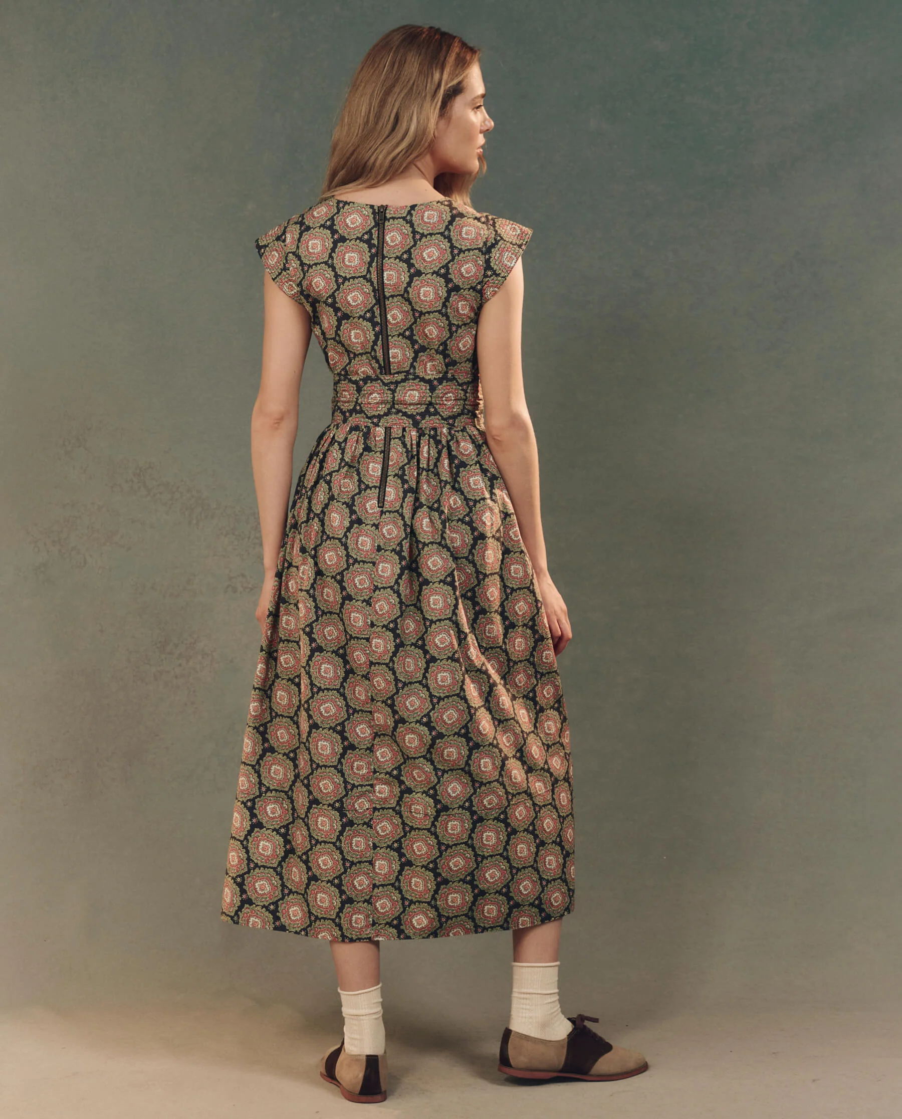 The Tulsa Dress. -- Heirloom Paisley