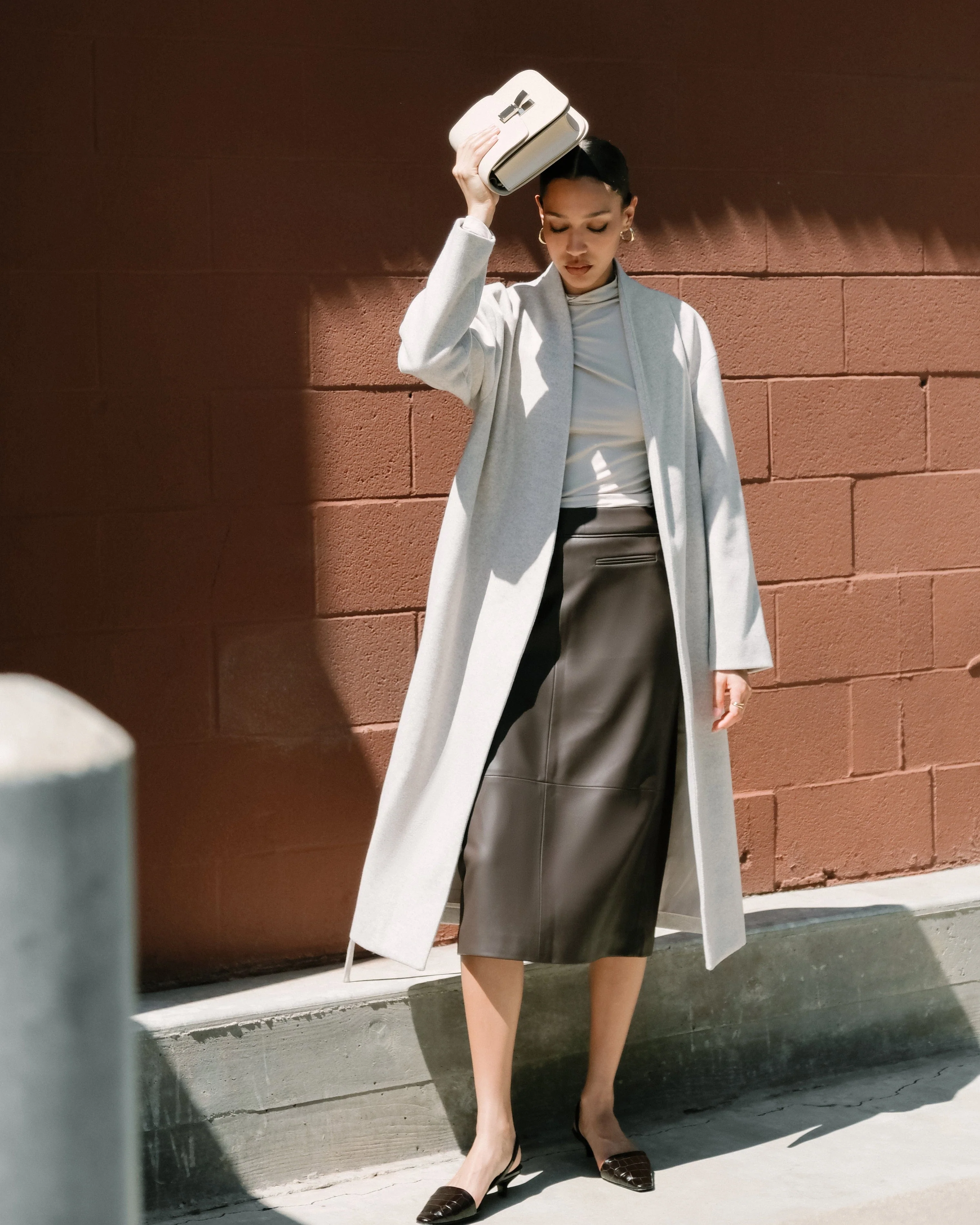 Ava Mock-Neck Long-Sleeve Tee