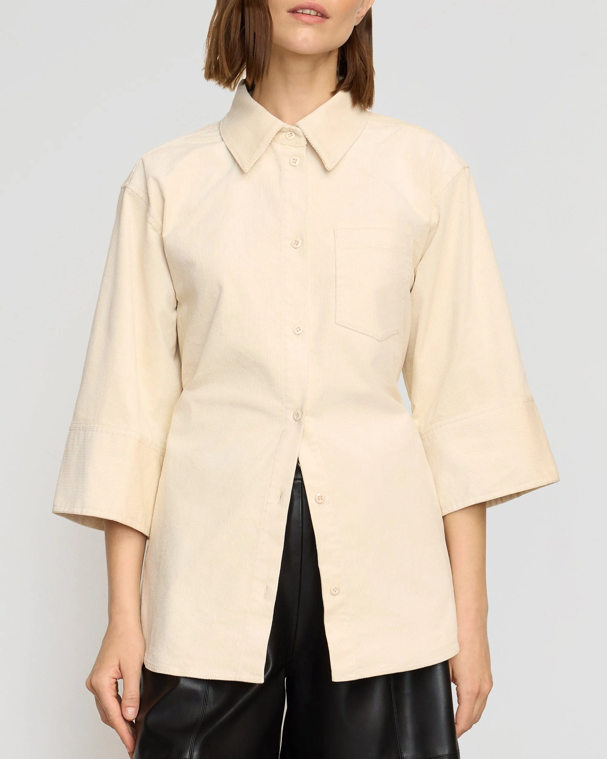 Remi Corduroy Button Shirt