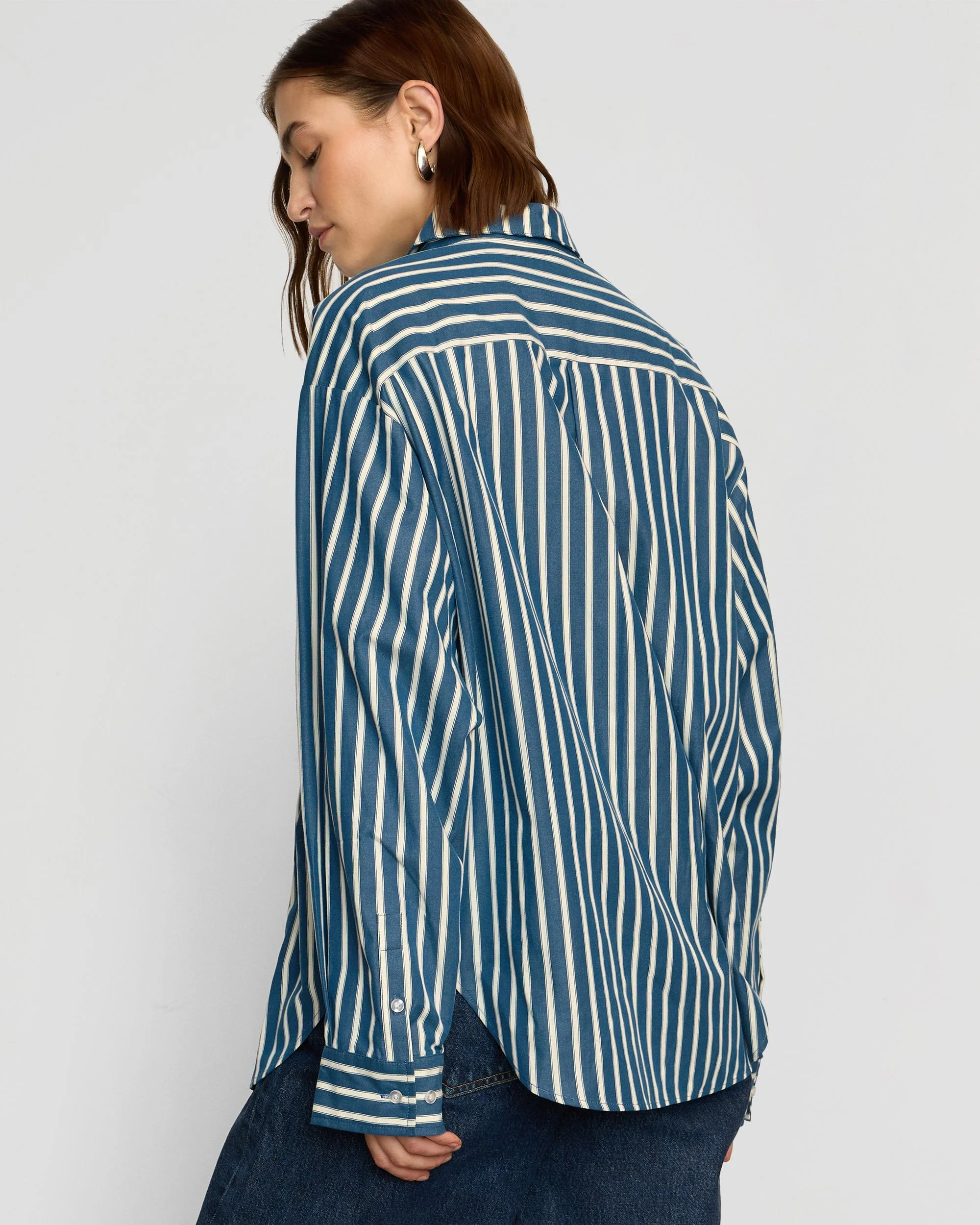 Tariro Oversized Striped Shirt