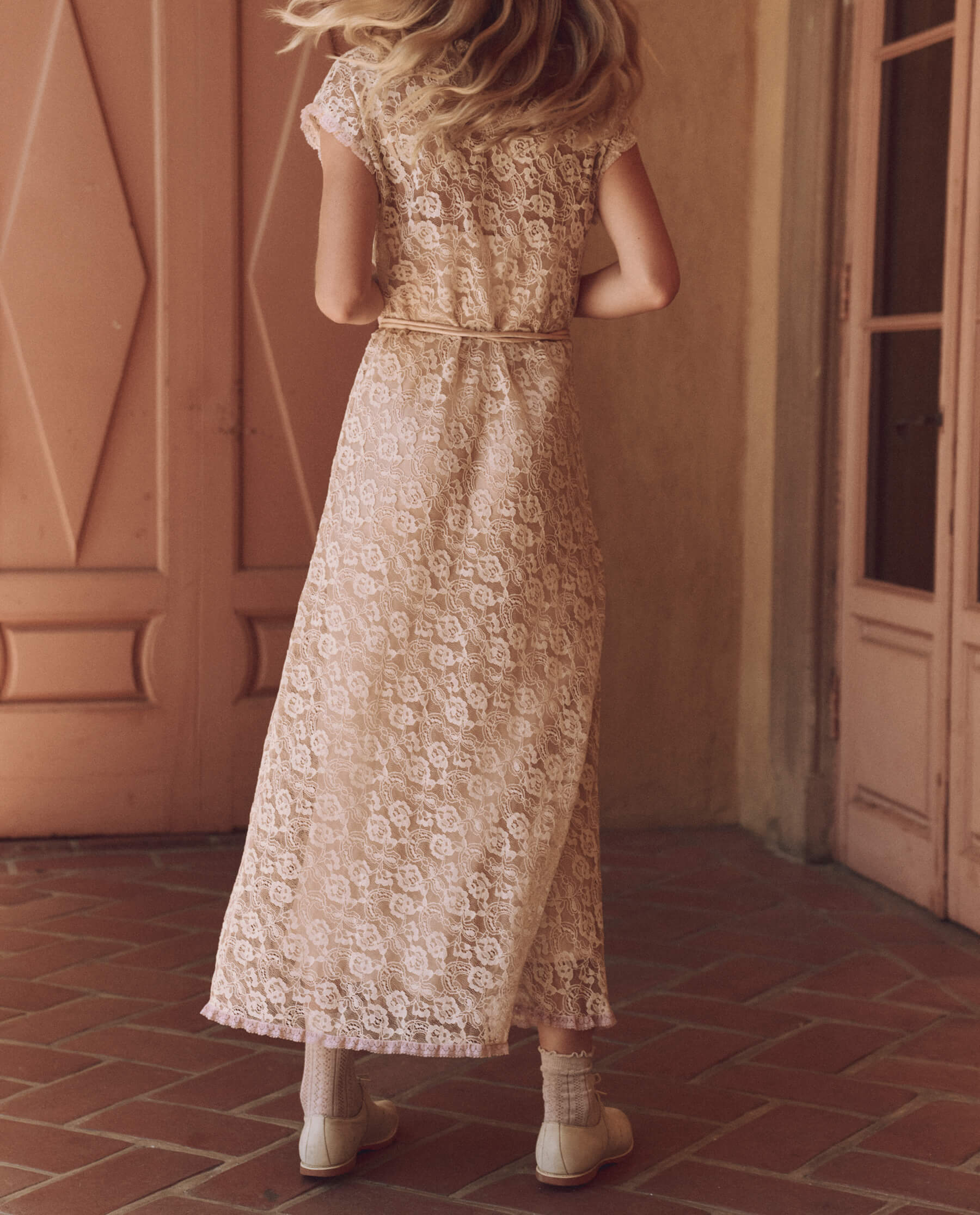 The Corridor Dress. -- Vintage Blush