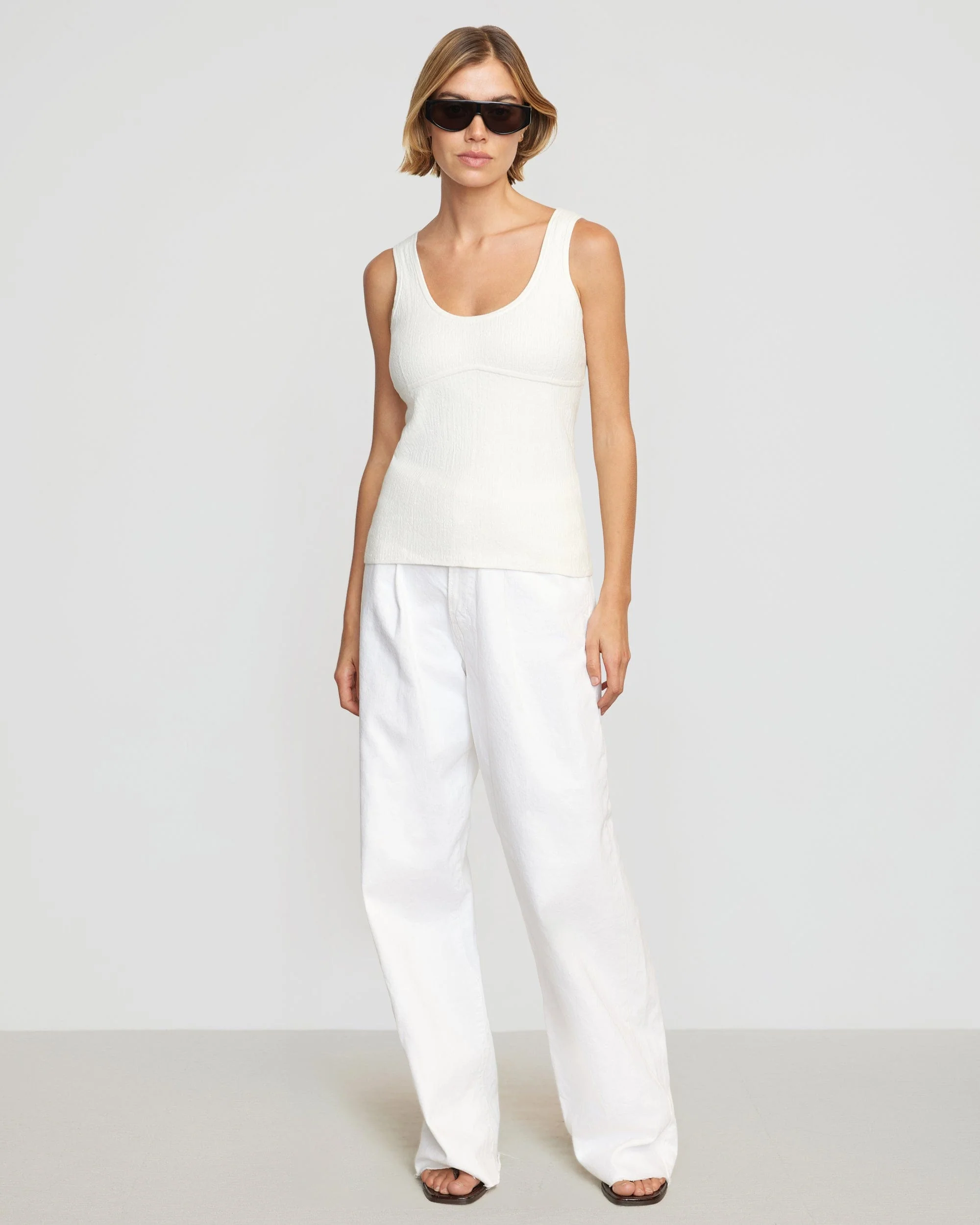 Aida Contour Sweater Tank