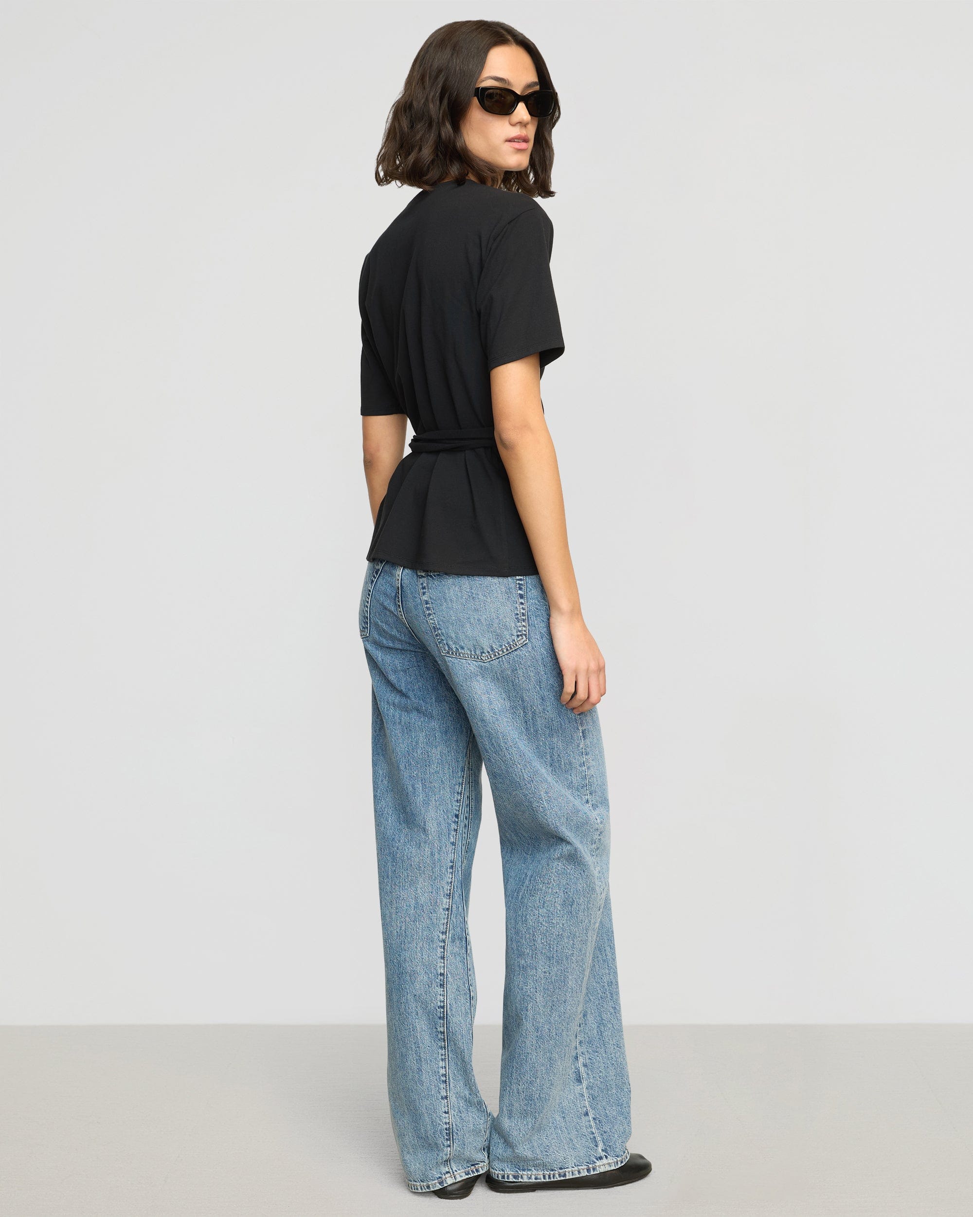 Sena Organic Cotton Wrap Tee