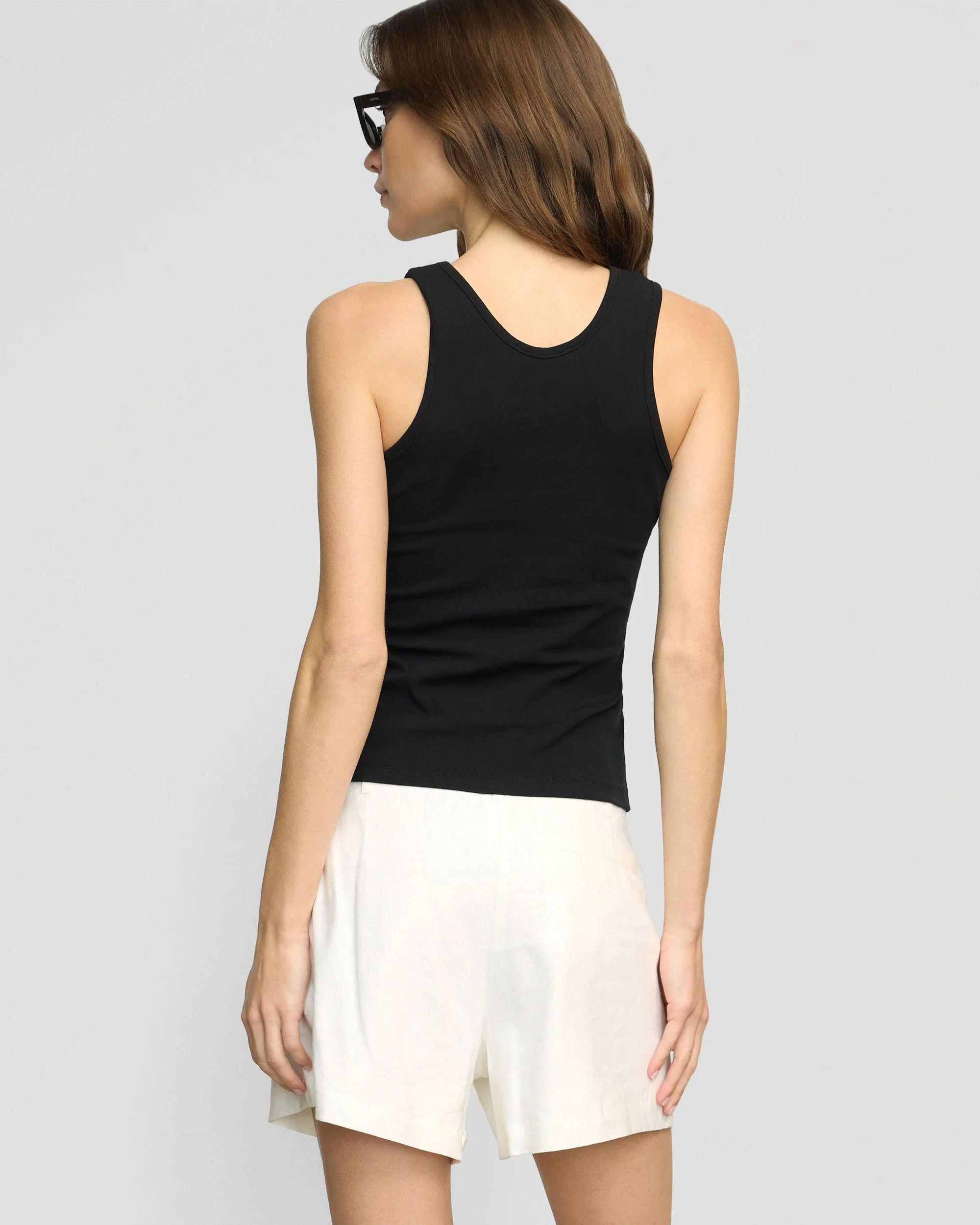 Prithi Scoop-Neck Tank