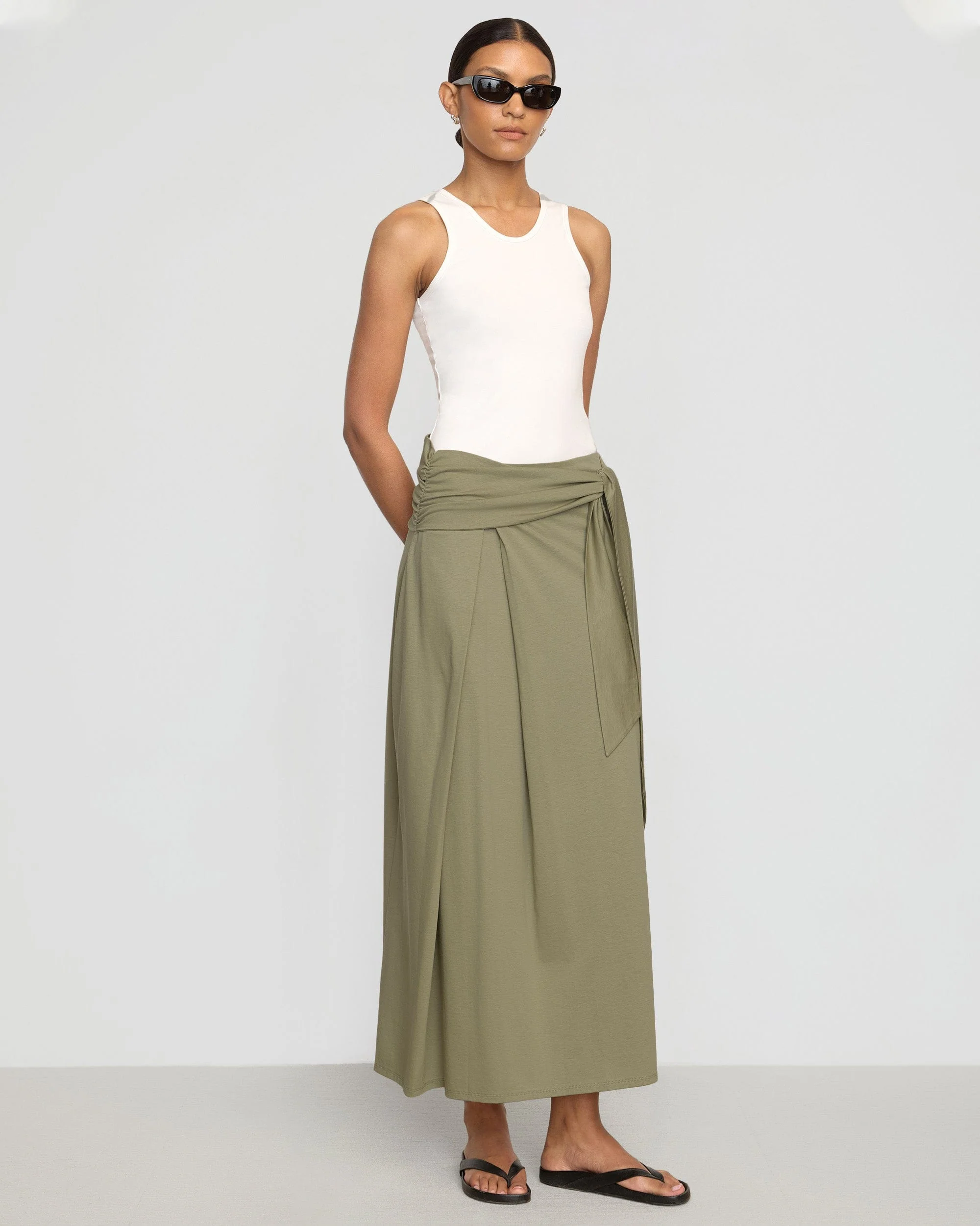 Prithi Scoop-Neck Tank