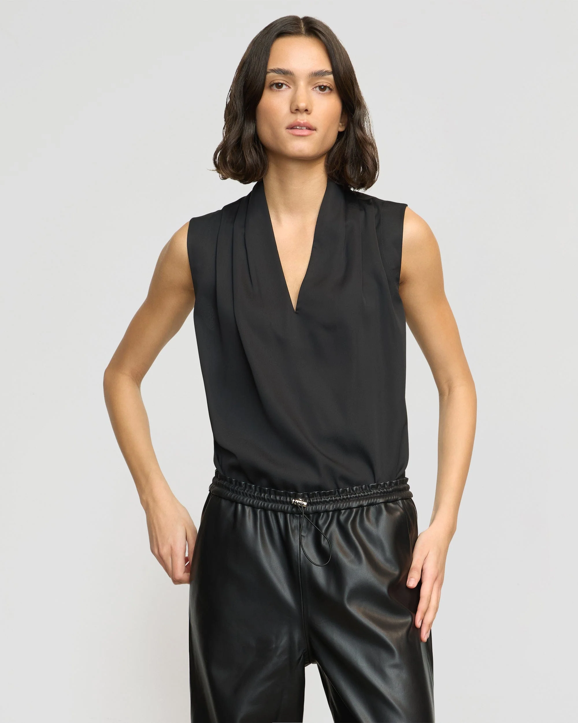 Jae V-Neck Sleeveless Blouse