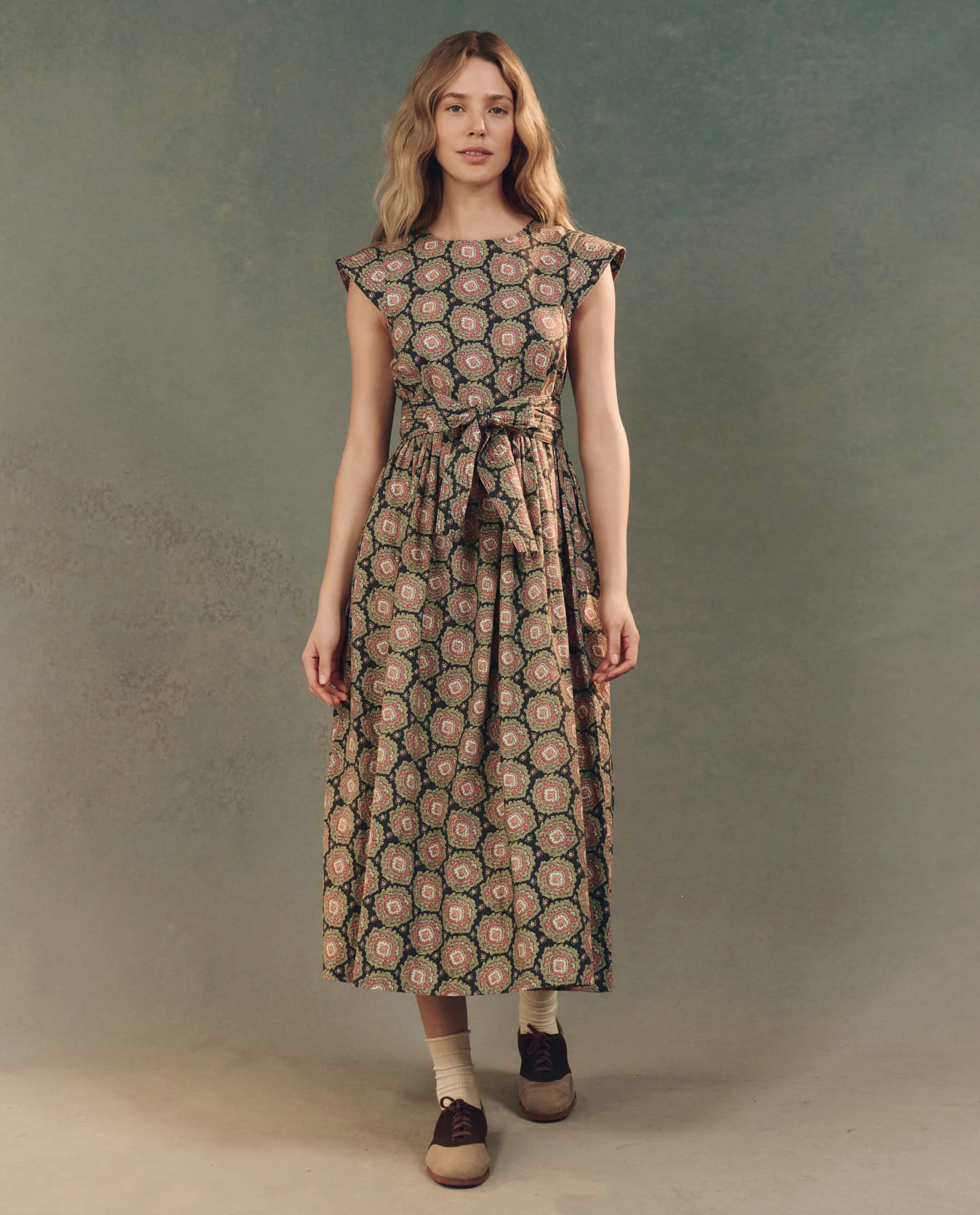 The Tulsa Dress. -- Heirloom Paisley