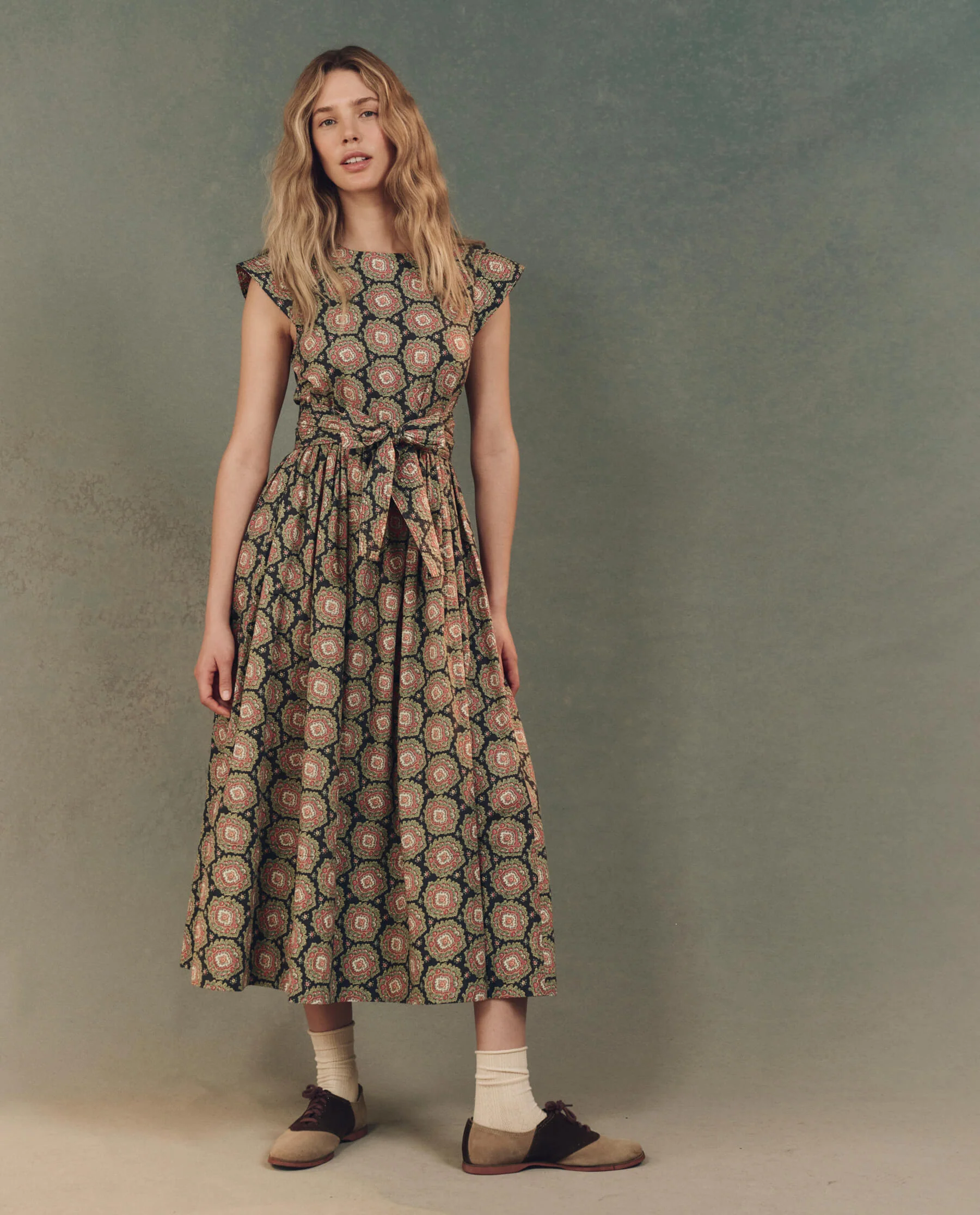 The Tulsa Dress. -- Heirloom Paisley