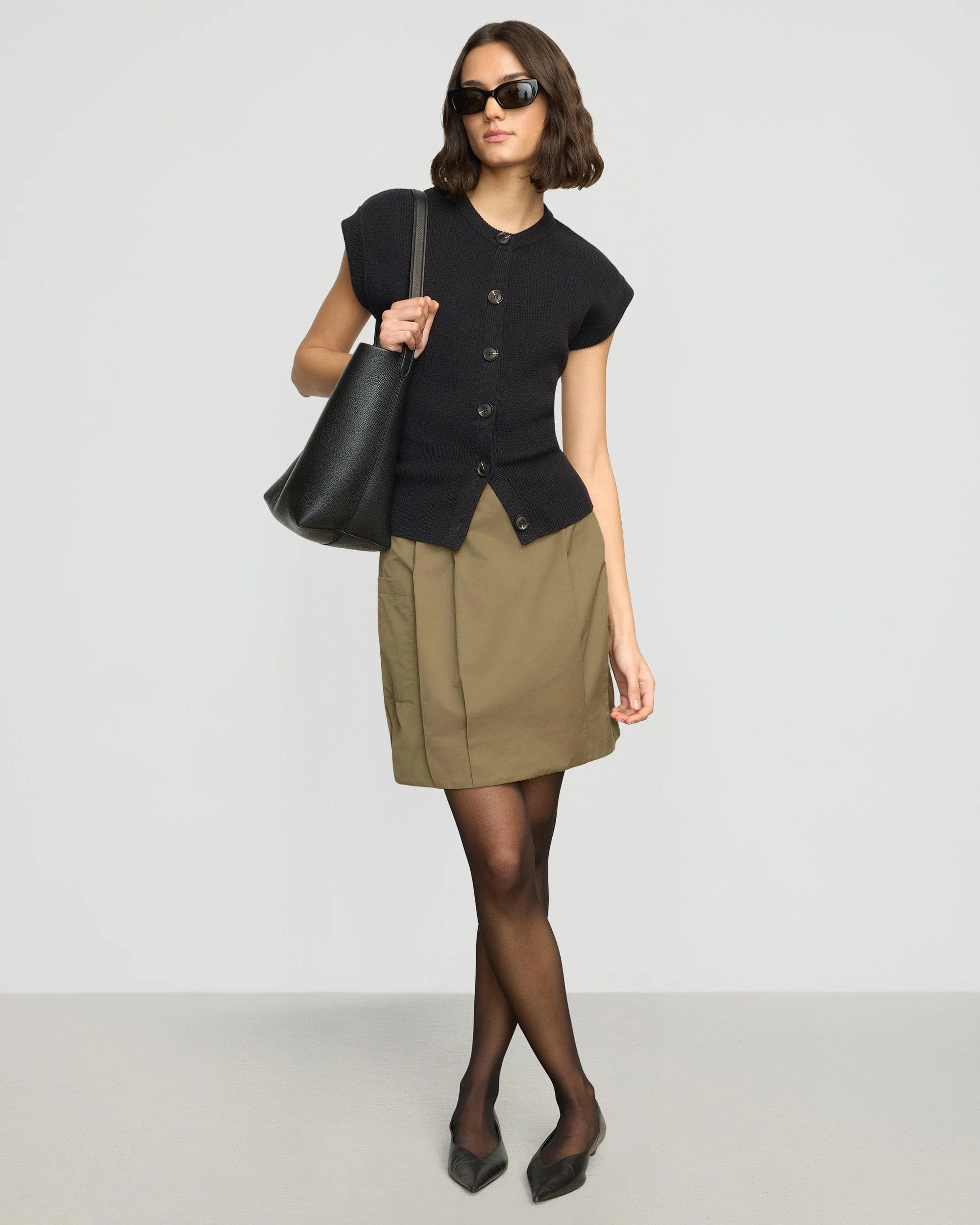 Solea Button Knit Vest