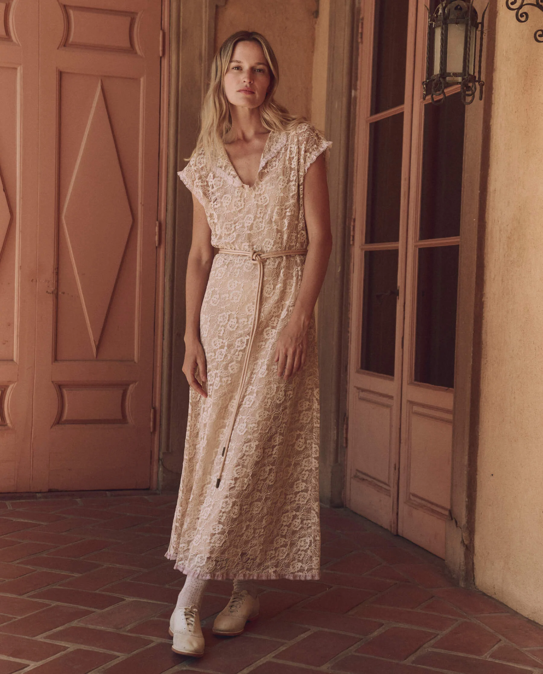 The Corridor Dress. -- Vintage Blush