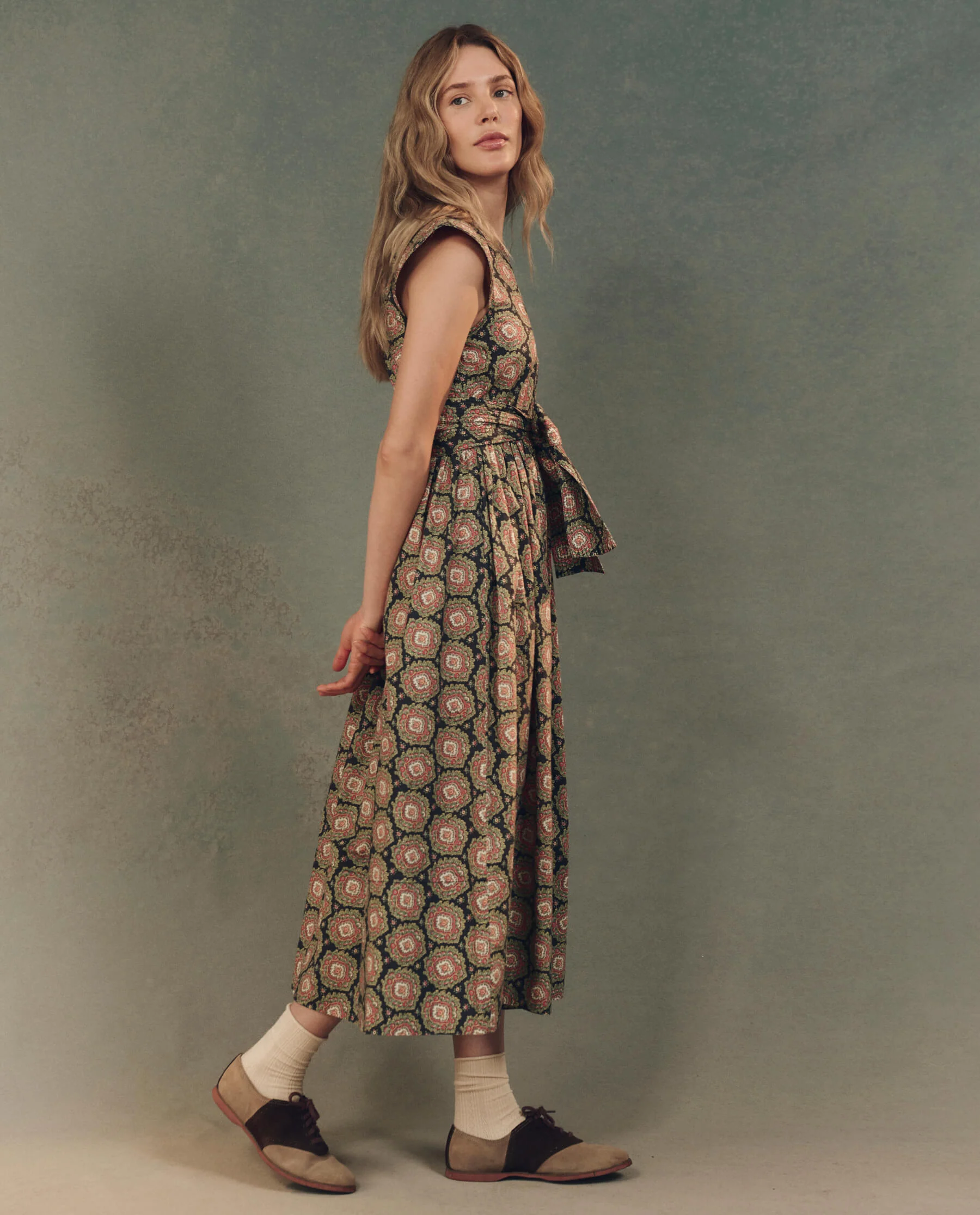 The Tulsa Dress. -- Heirloom Paisley