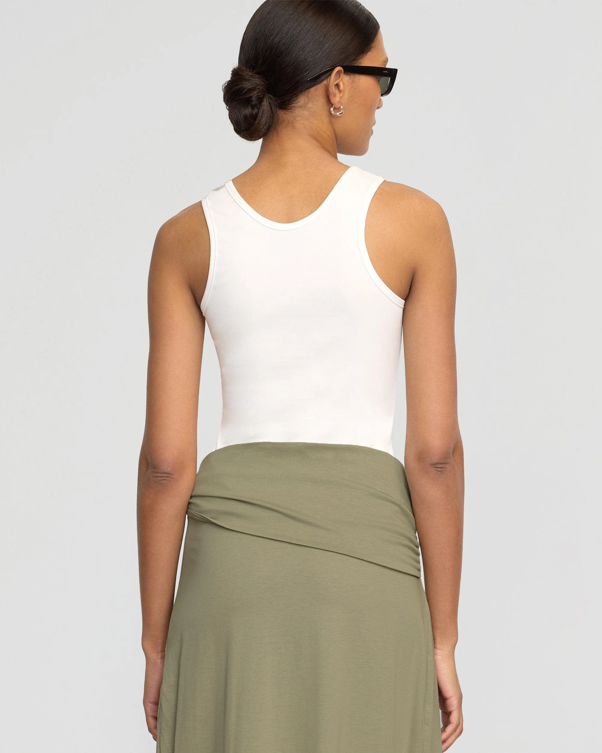 Prithi Scoop-Neck Tank