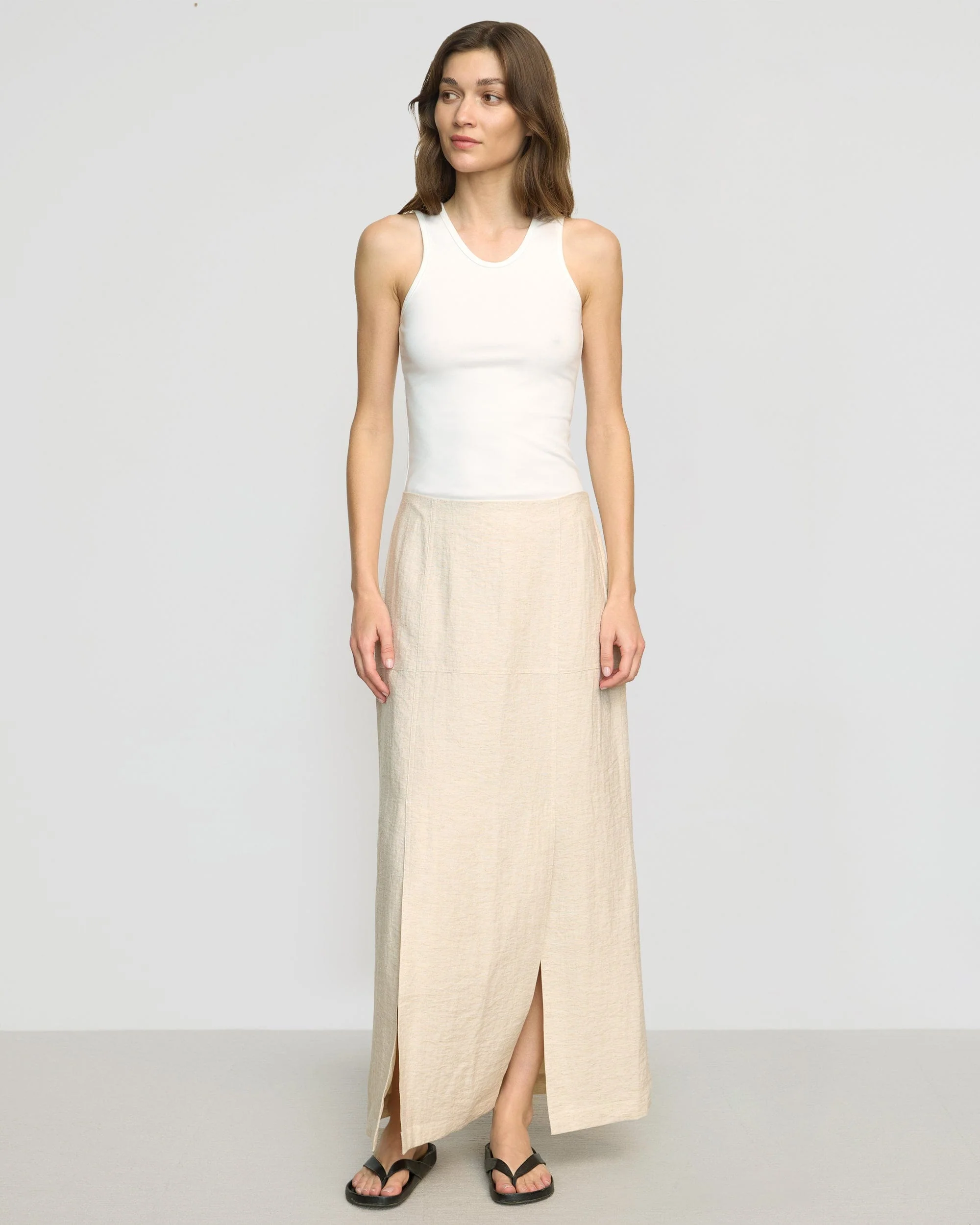 Prithi Scoop-Neck Tank